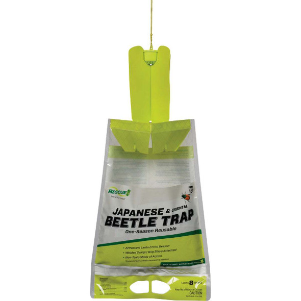 Rescue Reusable Outdoor Oriental & Japanese Beetle Trap JBTZ-DB12