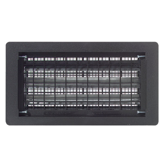 AirVent 8 In. x 16 In. Black Automatic Foundation Ventilator RABL