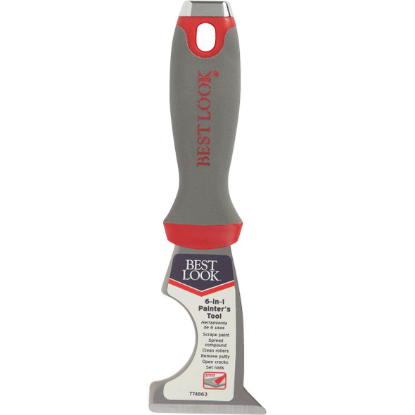 Best Look 6-In-1 Multi-Purpose Painter's Tool Best Look 6-In-1 Multi-Purpose Painter's Tool