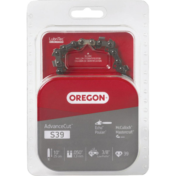 Oregon AdvanceCut 10 In. 39-Link Chainsaw Chain S39