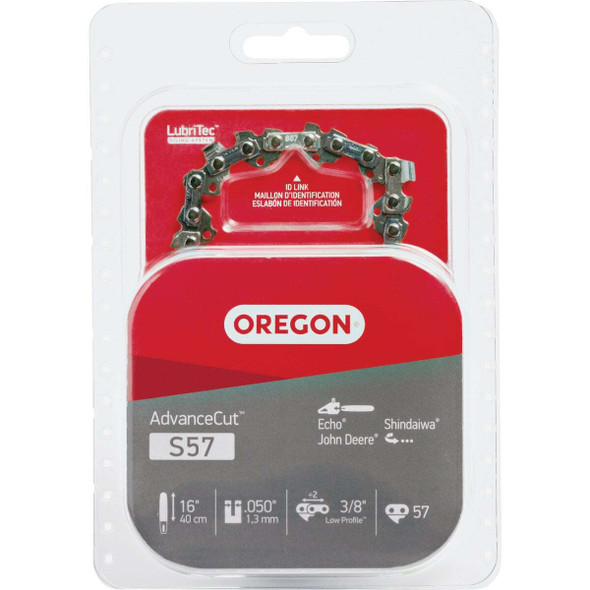 Oregon AdvanceCut 16 In. 57-Link Chainsaw Chain S57