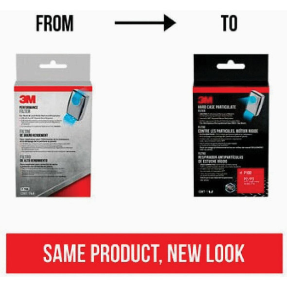 3M P100 Demolition Replacement Filter Cartridge (2-Pack) 7093H1-DC 338036