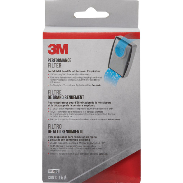 3M P100 Demolition Replacement Filter Cartridge (2-Pack)