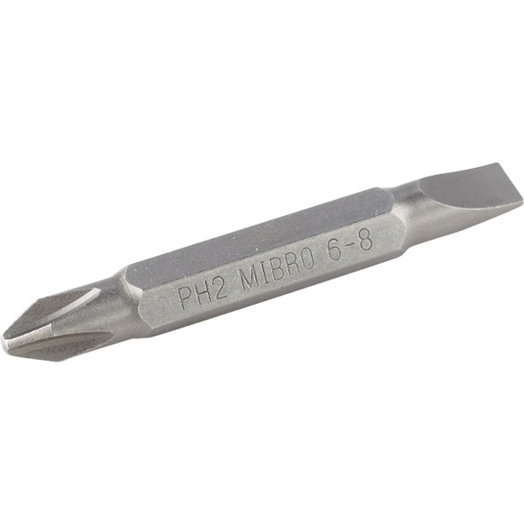 Do it Phillips #2 Slotted Double-End Screwdriver Bit