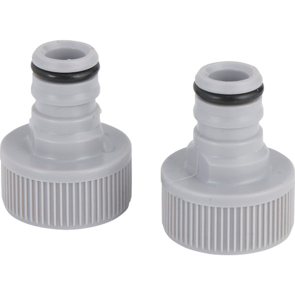 Best Garden Female Poly Faucet Quick Connect Connector (2-Pack) 37018-2PK