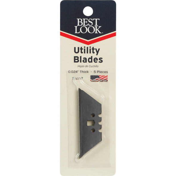 Best Look 2-Point Utility Knife Blade (5-Pack) RKB5-DIB 792187