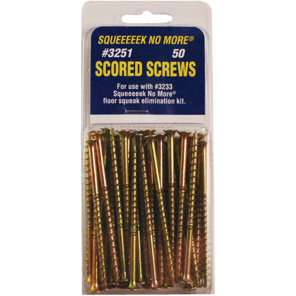 Counter-Snap Squeek No More Replacement Screw Repair Kit (50-Count) 3251