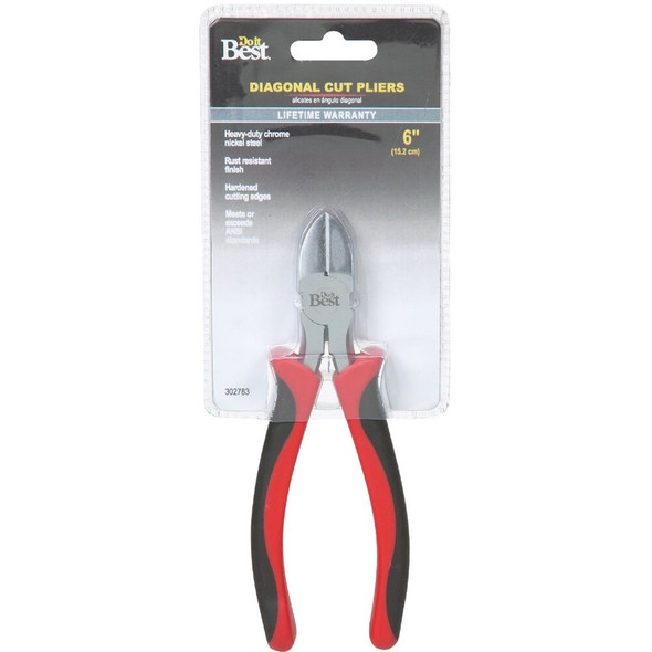 Do it Best 6 In. Diagonal Cutting Pliers 302783 302783