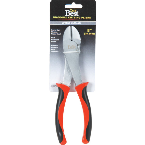 Do it Best 8 In. Diagonal Cutting Pliers DIA08A 518078