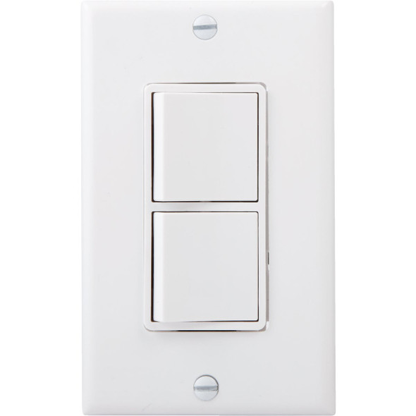 Do it Best Single Pole White 15A Duplex Switch C22-05679-00W