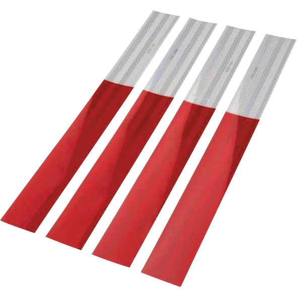 TowSmart 18 In. Red Reflective Strips (4-Pack) 1419