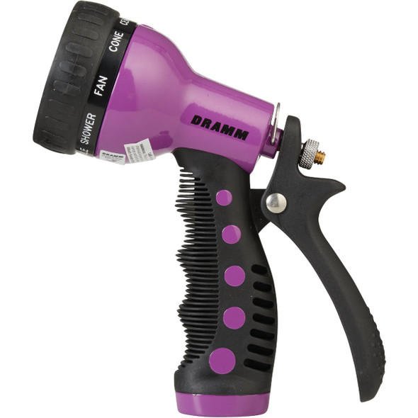 Dramm Heavy-Duty Metal 9-Pattern Nozzle, Berry 60-22706 703951