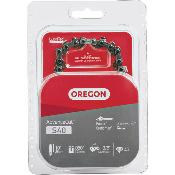 AdvanceCut 10" Repl Saw Chain S40