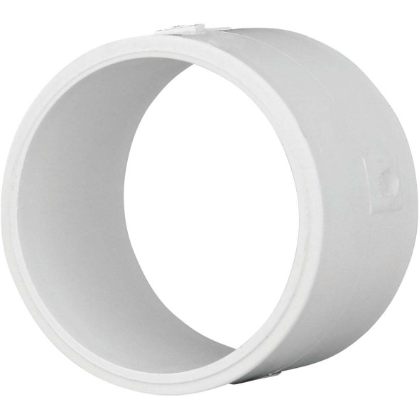 Charlotte Pipe 2 In. Schedule 40 DWV PVC Repair Coupling PVC 00130  0800HA
