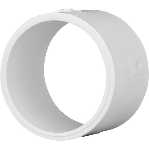 Charlotte Pipe 2 In. Schedule 40 DWV PVC Repair Coupling PVC 00130  0800HA