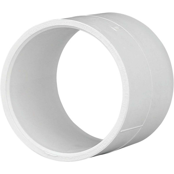 Charlotte Pipe 3 In. Schedule 40 DWV PVC Repair Coupling PVC 00130  1000HA