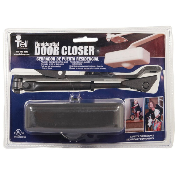 Tell Brown Grade 3 Residential Door Closer DC100079 206172