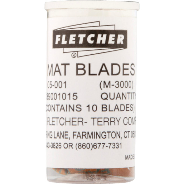 Fletcher Terry Up to 1-4 In. Mat Cutter Blade (10-Pack) 05-001 354058