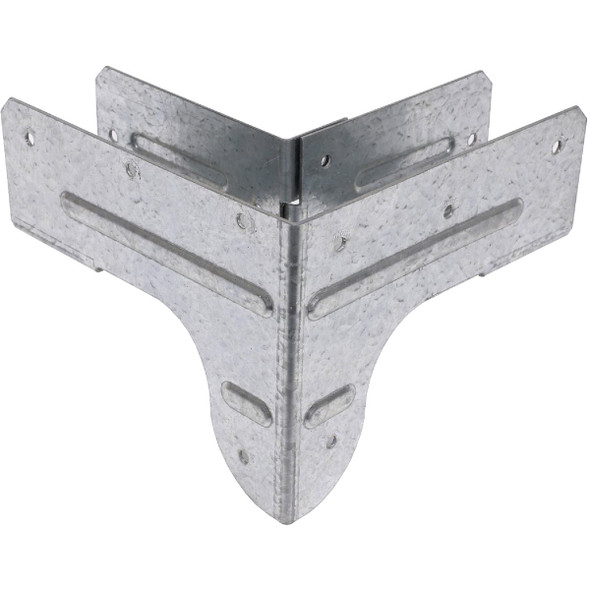 Simpson Strong-Tie ZMAX Rigid Tie 18 ga Steel Corner Post Connector RTC2Z