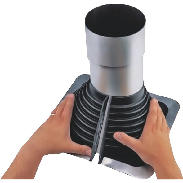 Oatey Retro Master 1-4 In. to 4 In. EDPM Roof Pipe Flashing Boot 14049 449303