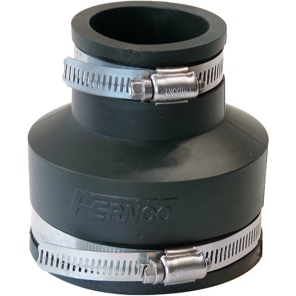 Fernco 3 In. x 1-1/2 In. Flexible PVC Coupling P1056-315