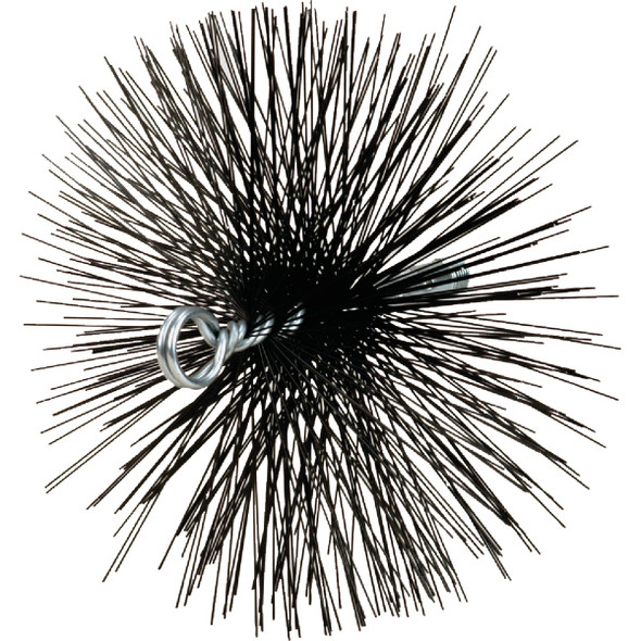Meeco's Red Devil 6 In. Round Wire Chimney Brush 30600