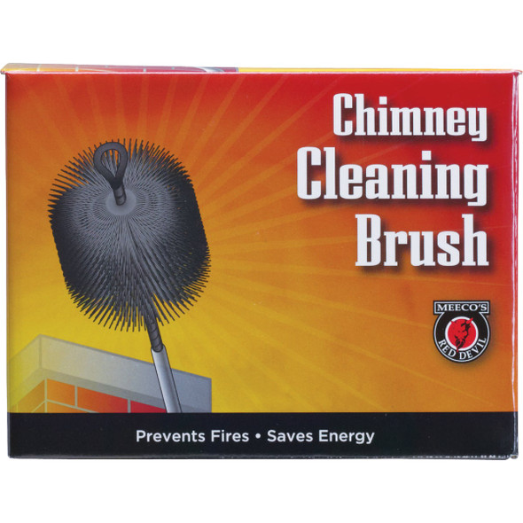 Meeco's Red Devil 6 In. Round Wire Chimney Brush 30600 425258