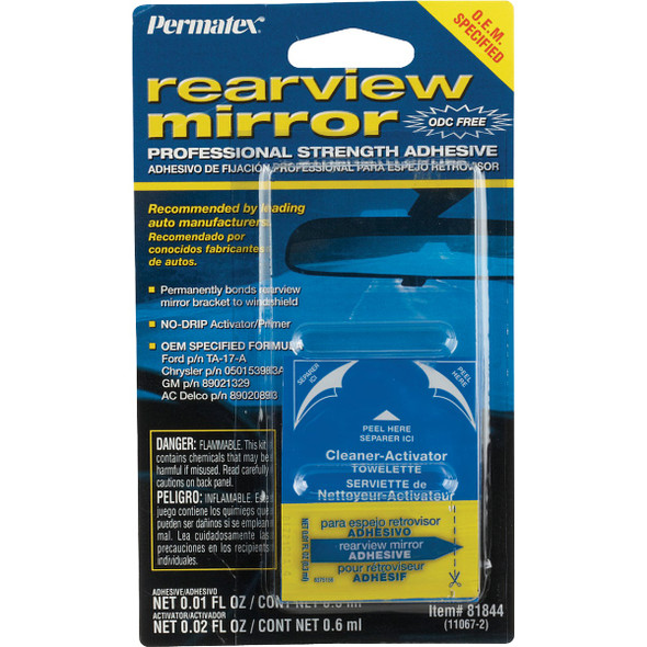 Permatex Rearview Mirror Adhesive 81844