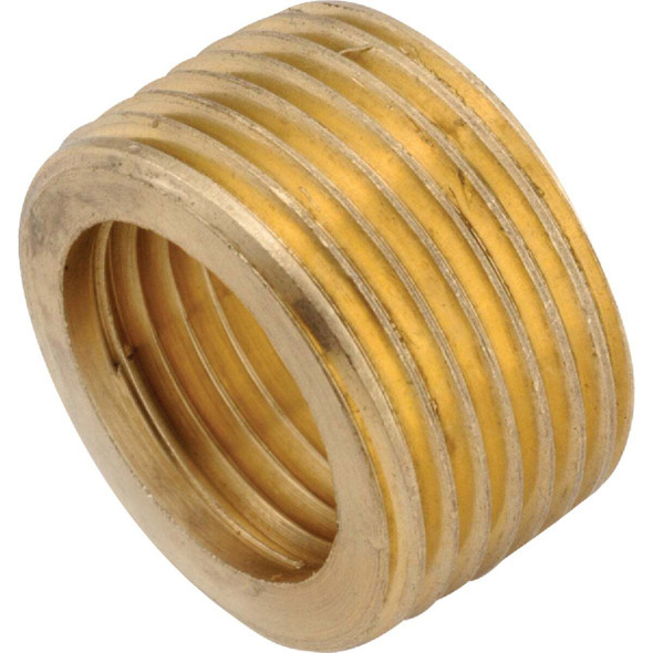 Anderson Metals 3/8 In. FIP x 1/2 In. MIP Red Brass Face Bushing 736140-0806