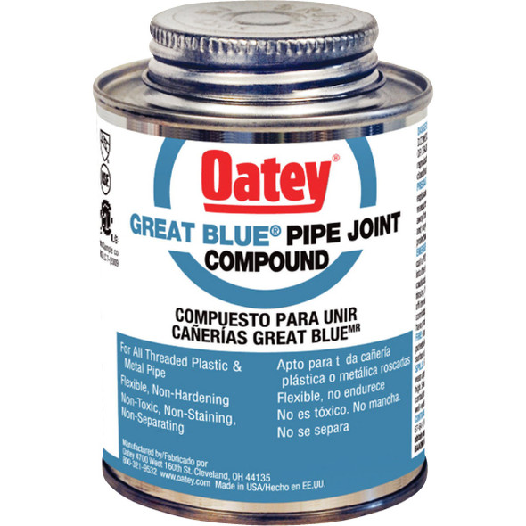 Oatey Great Blue 4 Fl. Oz. Blue Pipe Compound 31261