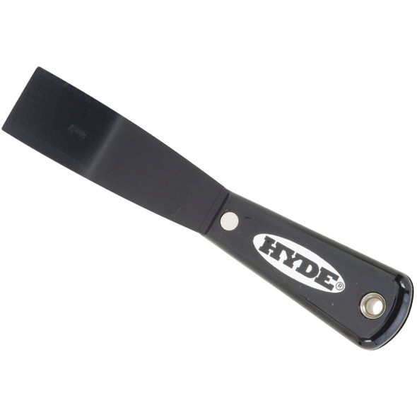 Hyde Black & Silver 1-1/4 In. Bent Blade Putty Knife 02070