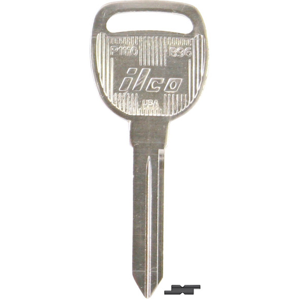 ILCO GM Nickel Plated Automotive Key, B96 / P1110 (10-Pack) IAL01647002