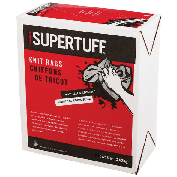 Trimaco SuperTuff Mixed White Knit Painter's Rags Trimaco SuperTuff Mixed White Knit Painter's Rags