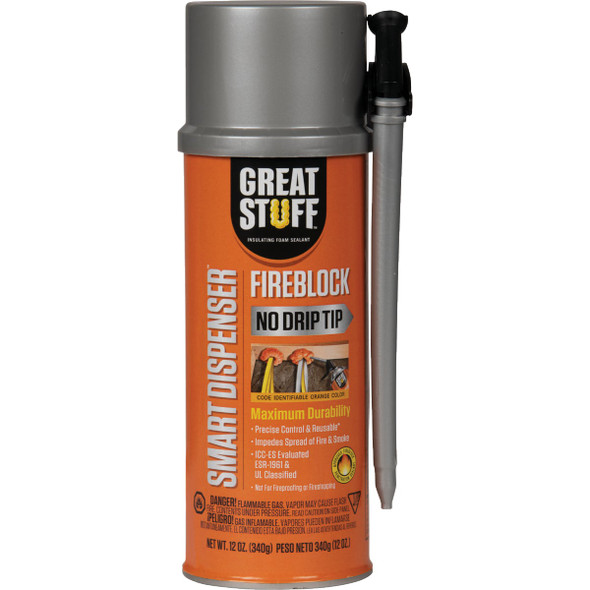 Great Stuff Smart Dispenser 12 Oz. Fireblock Foam Sealant 99112831