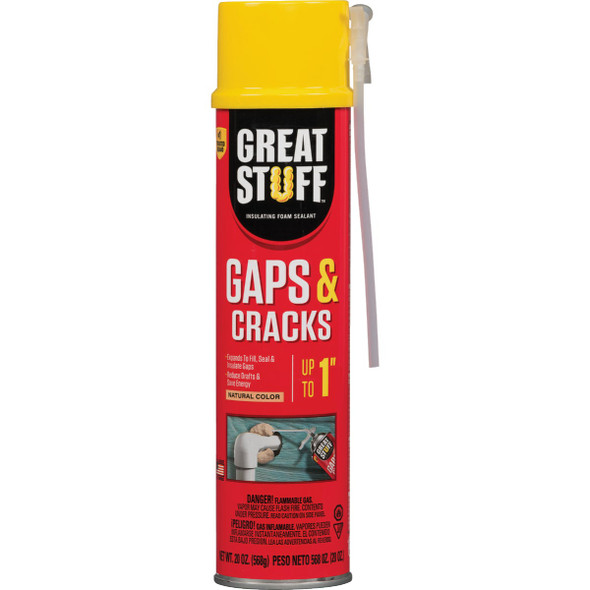 Great Stuff 20 Oz. Gaps & Cracks Foam Sealant 157911