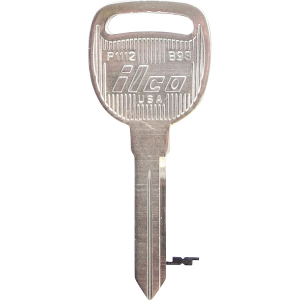 ILCO GM Nickel Plated Automotive Key, B93 / P1112 (10-Pack) IAL01652002