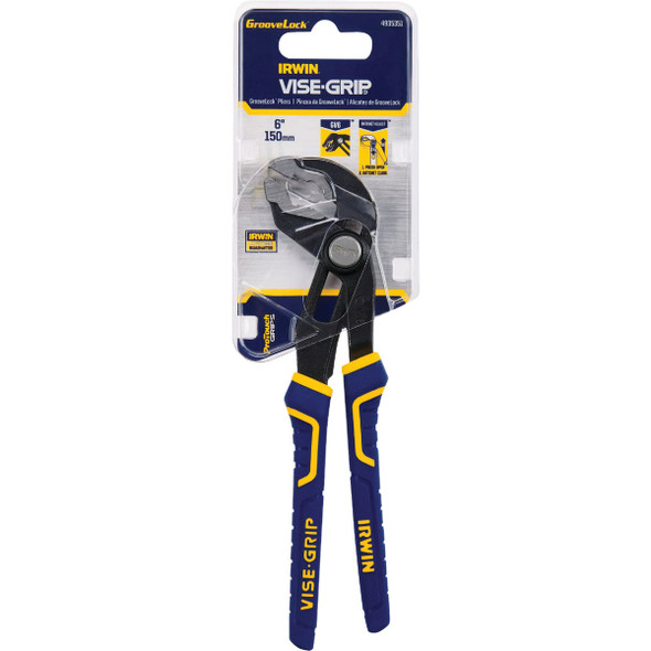 Irwin Vise-Grip 6 In. V-Jaw GrooveLock Groove Joint Pliers 4935351 300002
