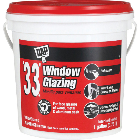 DAP 33 1 Gal. Glazing Compound 7079812019
