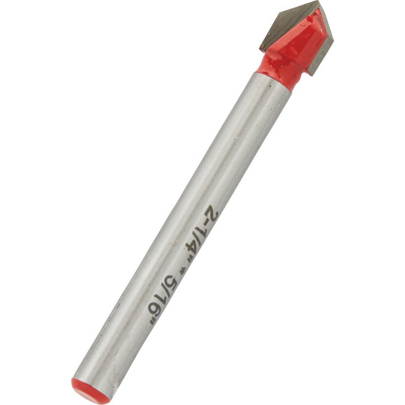 Do it Best 5-16 In. x 2-7-8 In. Carbide Glass & Tile Drill Bit QJDIB-GT-004 352861