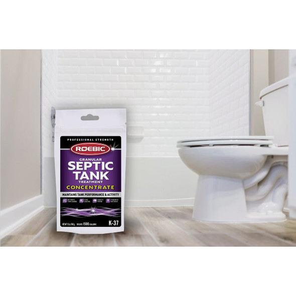 Roebic K-37 12 Oz. Granular Septic Tank Treatment K37BAG 450997
