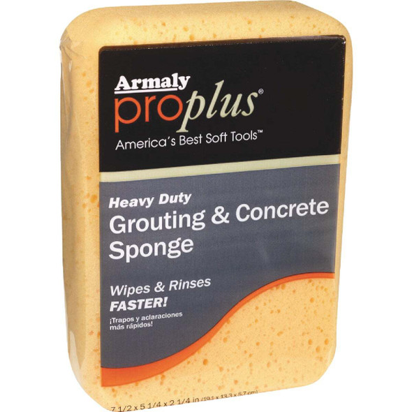 Armaly ProPlus 7-1/2 In. L Concrete & Grout Sponge 00603