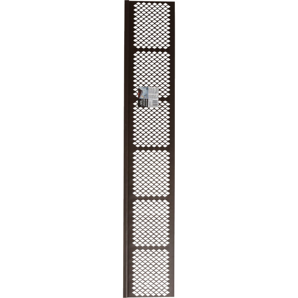Amerimax 6-1-2 In. x 3 Ft. Brown Vinyl Gutter Guard 85379 113514