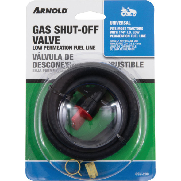 Arnold 24 In. L. Gas Line Shutoff Valve Kit GSV-200 718356