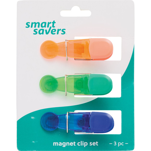 Smart Savers 3-1/4 In. x 8 In. Plastic Giant Bag Clip (3-Pack) HK059 Pack of 12