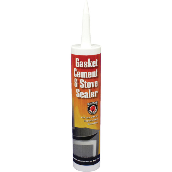 Meeco's Red Devil 10.3 Oz. Black Gasket Cement and Stove Sealer 110C