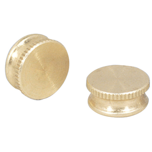 Jandorf Lock Up Caps 1/8IP Brass Finish C60232