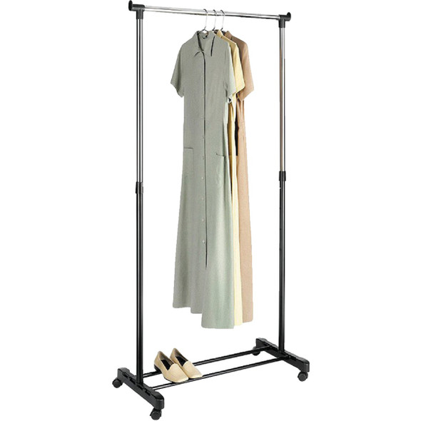 Whitmor Adjustable 16-3/4 In. x 43 In. to 72 In. Garment Rack 6021-10150