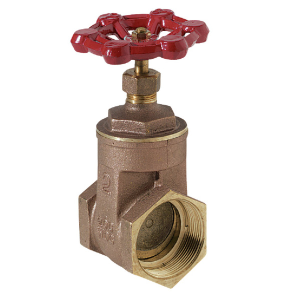 ProLine 2 In. FIP x 2 In. FIP Brass Cast Iron Gate Valve 100-008