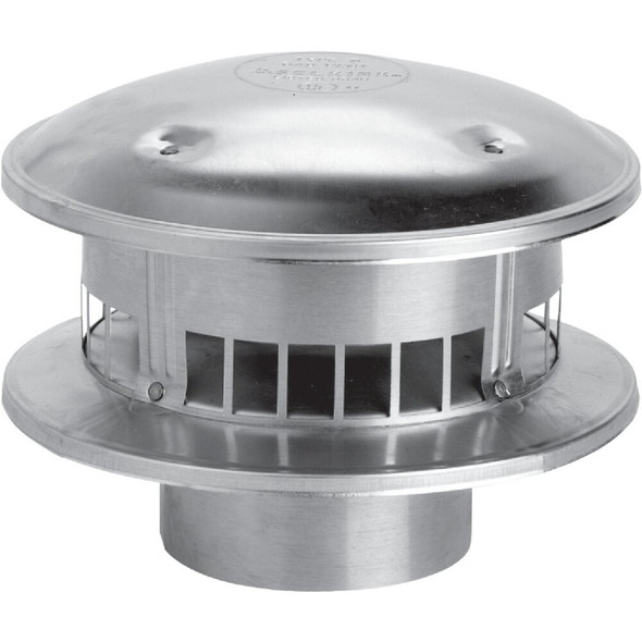 SELKIRK RV 6 In. x 12 In. x 6-1-4 In. Gas Vent Cap 106800 441463
