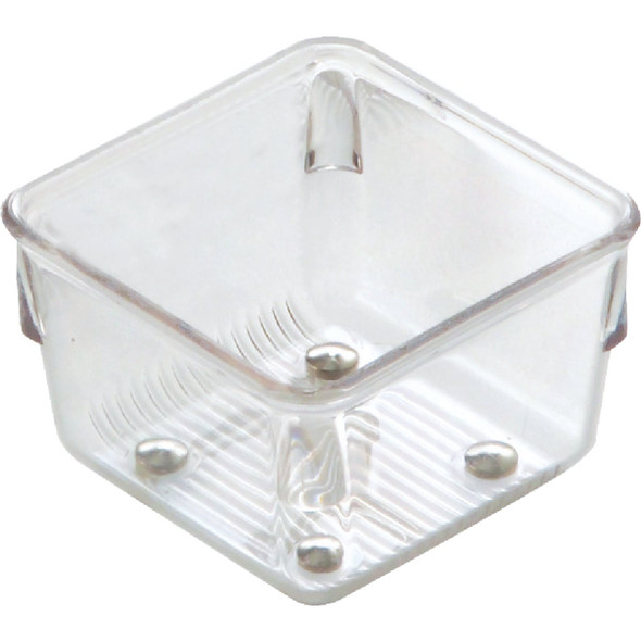 iDesign Linus 3 In. x 3 In. x 2 In. Clear Drawer Organizer 52230